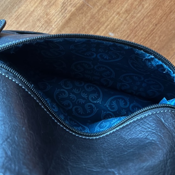 Stone Mountain Black Pebble Leather Bag - Picture 9 of 14